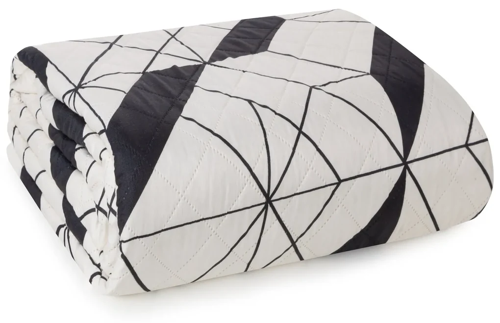 PREHOZ NA POSTEĽ GEO 01 200X220 CM VZOROVANÝ