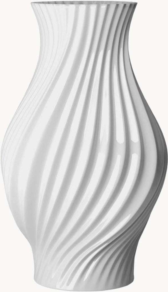 Porcelánová váza Twist, V 18 cm