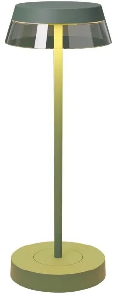 Redo 90309 - LED Stmievateľná stolná lampa ILUNA LED/2,5W/5V 3000 mAh IP65 zelená
