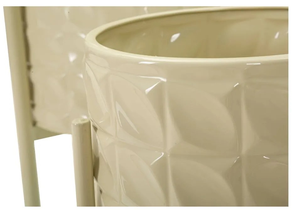 Kovové obaly na kvetináče v súprave 3 ks ø 36 cm Betsy – Mauro Ferretti