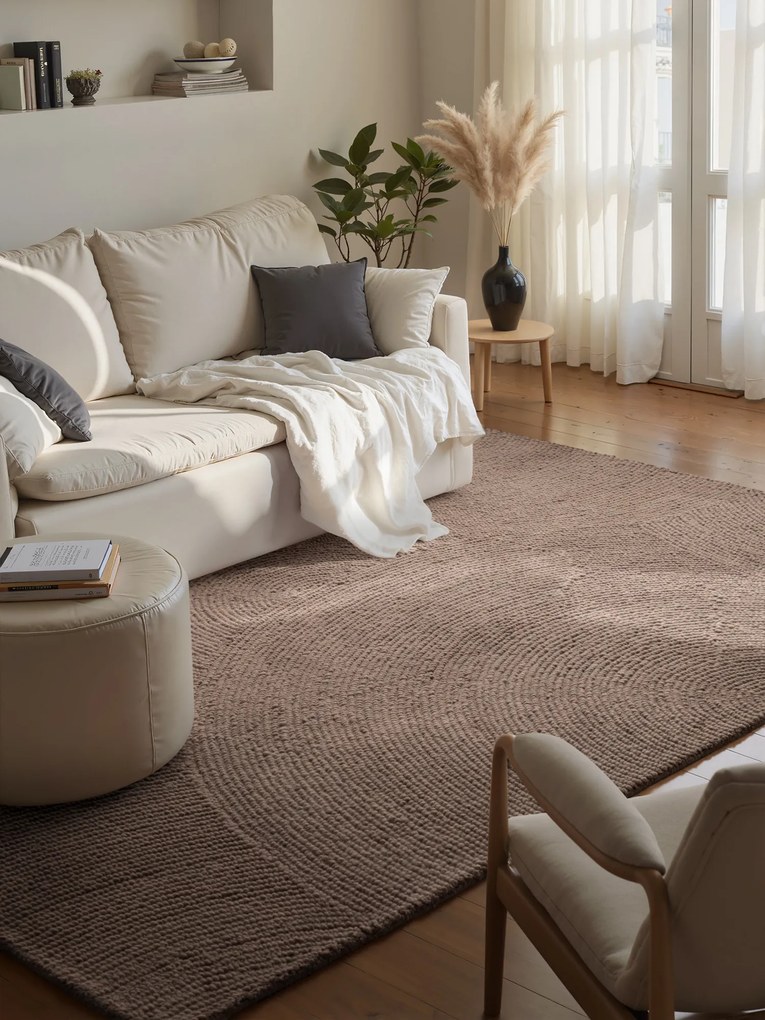 Hanse Home, Kusový koberec Calmio 106219 Taupe, 80x150, hnedá, obývacia izba