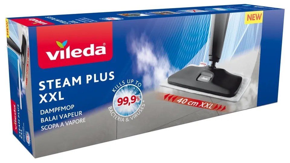 Parný mop Steam Plus XXL – Vileda