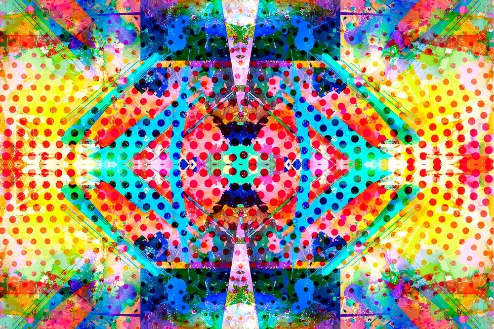 Tapeta moderné grafické umenie