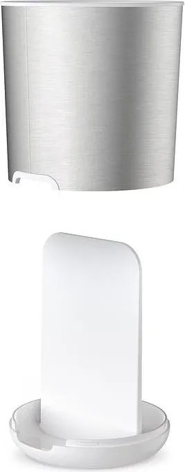 Téglik na zubné kefky z nehrdzavejúcej ocele v striebornej farbe Duo Steel – Joseph Joseph