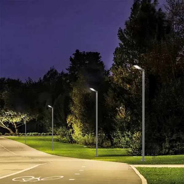 BRILAGI - LED vonkajšia pouličná lampa URBANLIGHT LED/100W/230V sivá IP65
