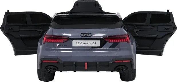 Elektrické autíčko Audi RS6 Avant GT sivé
