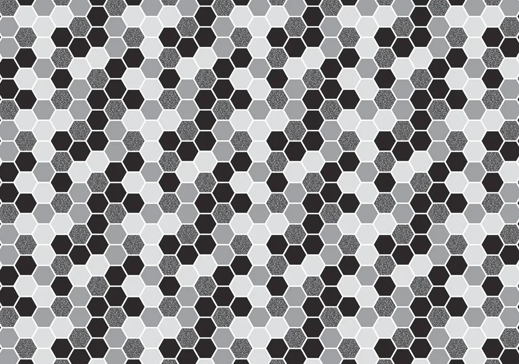 Fototapeta - Šesťuholník mozaika (152,5x104 cm)
