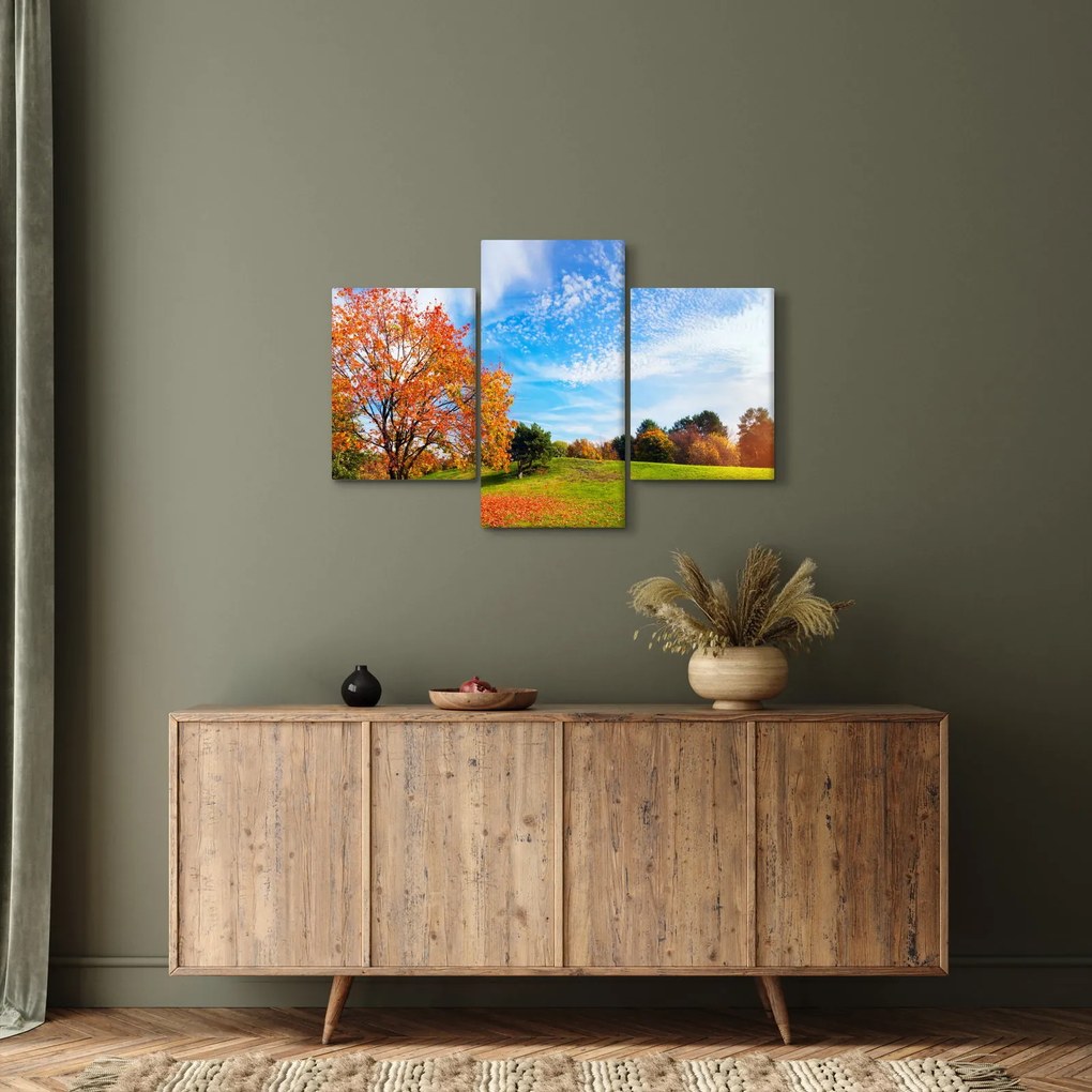 Obraz - Jesenná krajina (90x60 cm)