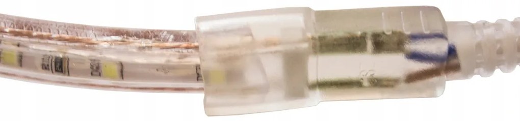 ECOLIGHT LED pásik - 230V - 1m - 120LED/m- 11W/m - IP68 - vodotesný - neutrálna biela - 14mm