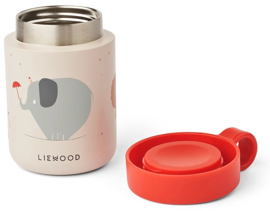LIEWOOD Detská termoska Kiani Circus / Sandy Food Jar