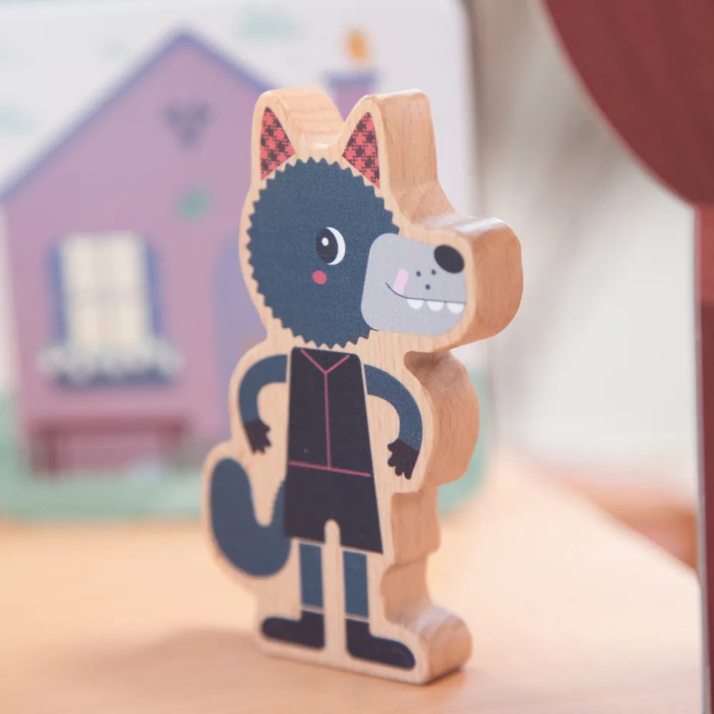 Lilliputiens - magnetické divadlo - Červená Čiapočka