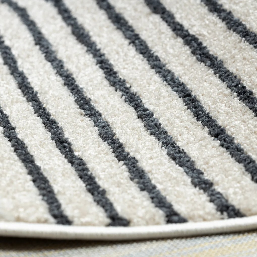 Dywany Łuszczów, Kusový koberec Fusion 0240 cream/yellow, 160x220, viacfarebná, kancelária