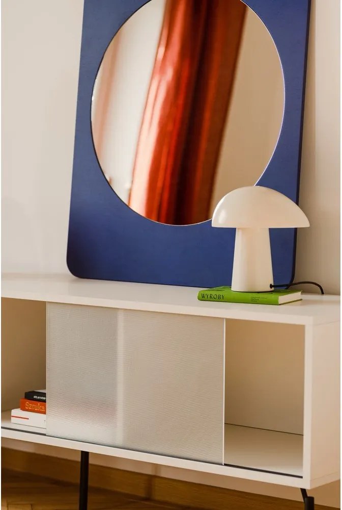 Sivobéžový TV stolík 160x60x42 cm Met – noo.ma