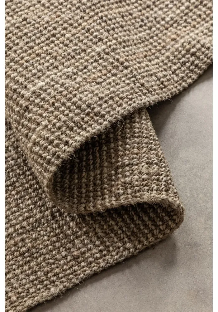 Béžový jutový koberec 80x150 cm Bouclé – Hanse Home