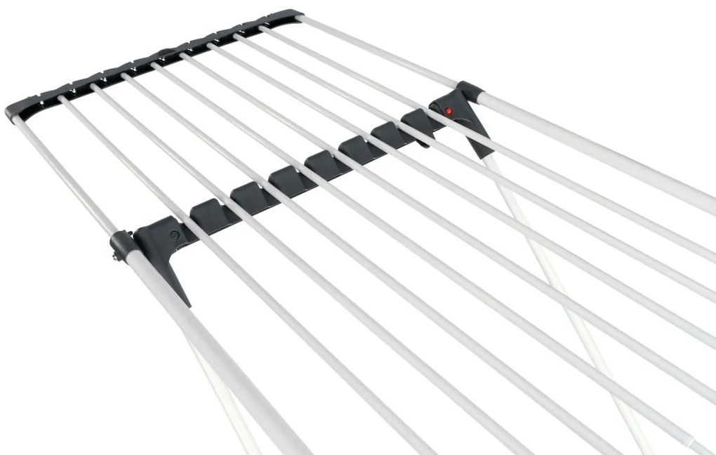 Sušiak na bielizeň Mojave grafit/biely