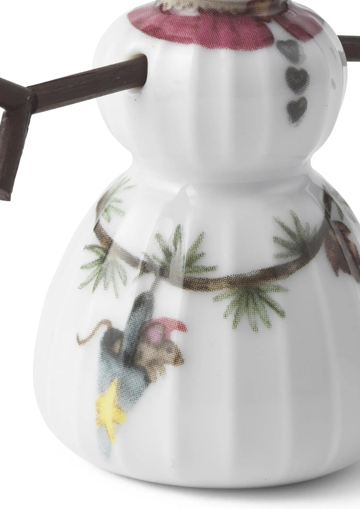 KÄHLER Vianočná dekorácia Hammershøi Christmas Snowgirl 8 cm