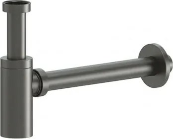 Sifón umývadla 5/4 DN32 SAT Aurum 5,4 cm, gun metal matný, plast SATAUSBGM