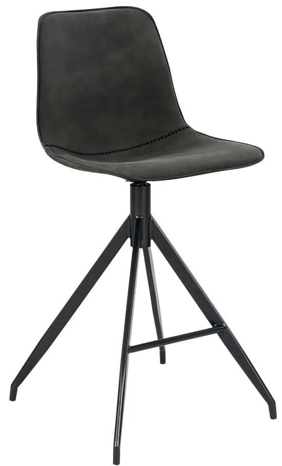 Tmavosivé barové stoličky v súprave 2 ks 84 cm Monaco – House Nordic