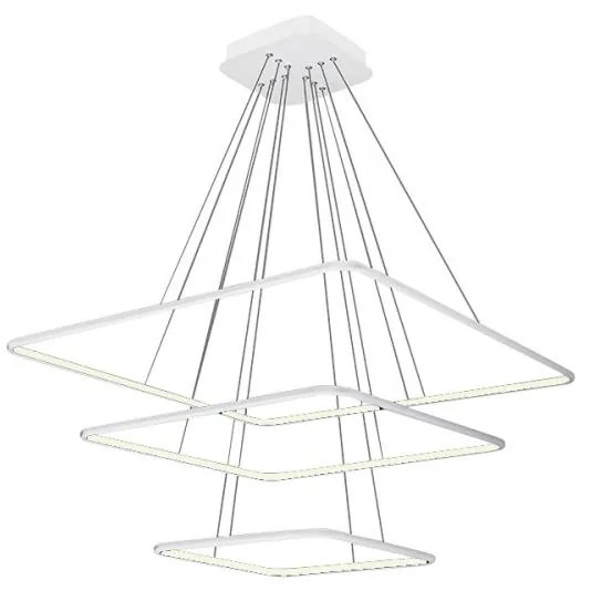 LED Luster na lanku NIX LED/117W/230V biela