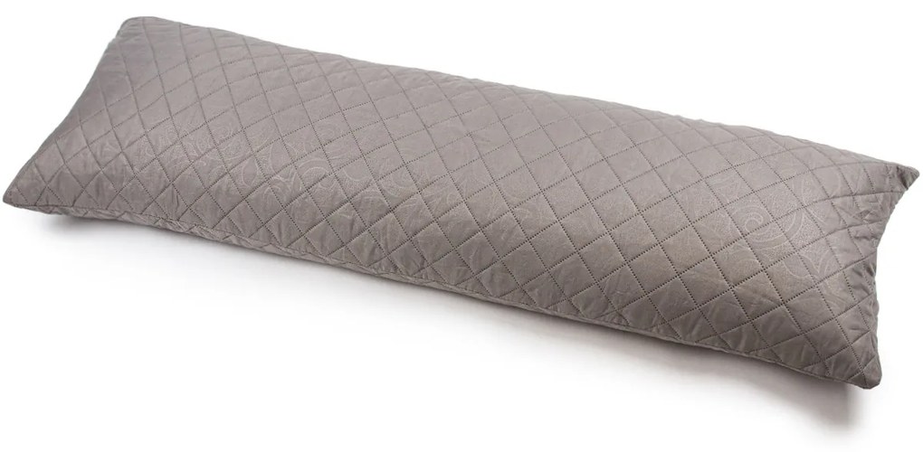 4home Obliečka na relaxačný vankúš Náhradný manžel Orient sivá, 45 x 120 cm