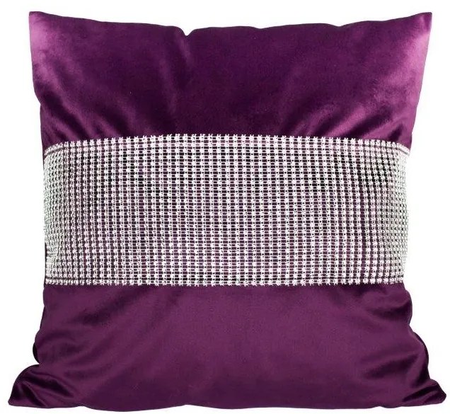 Dekoratívna obliečka na vankúš Zirk 40x40cm fialový