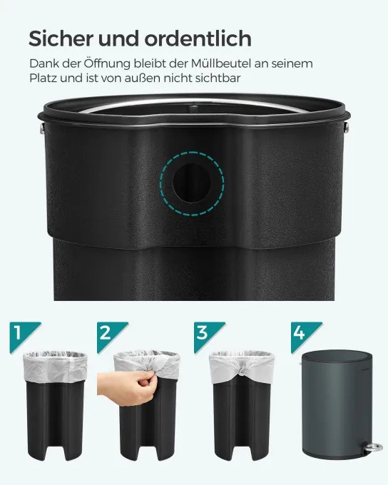 Odpadkový kôš 3L LTB011G02