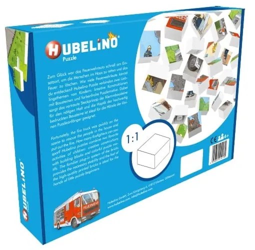 Detské puzzle Hubelino Hasičská jednotka