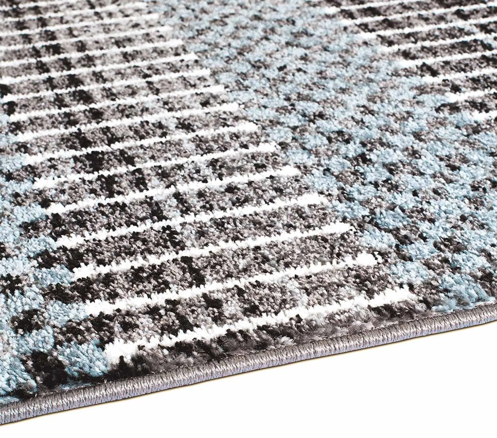 Dekorstudio Moderný koberec MODA SOFT sivo modrý 1131 Rozmer koberca: 80x300cm