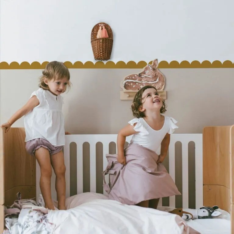 Samolepka do detskej izby žlté kruhy priemer 9cm