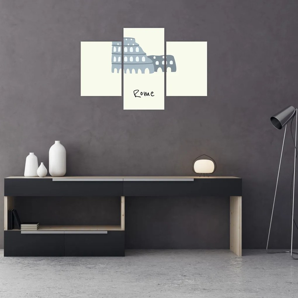 Obraz - Mestá Európy N⁰2 (90x60 cm)