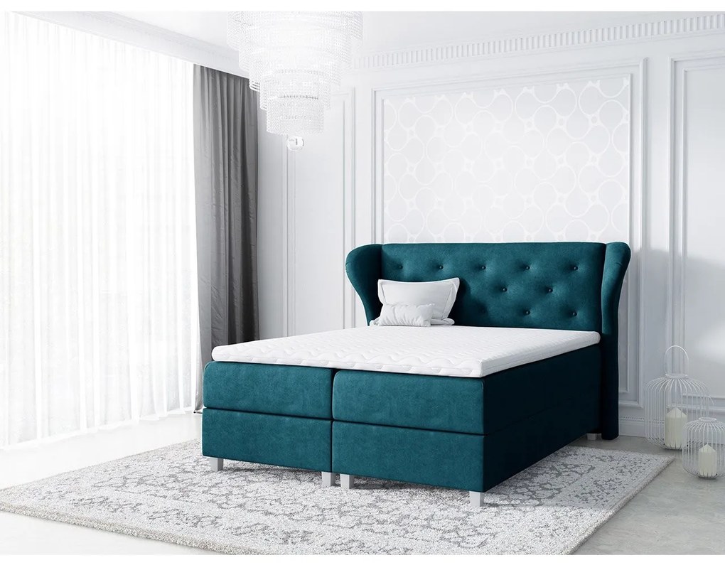 Kontinentálna posteľ Brid, Rozmer postele: 180x200, Dostupné poťahy: Prestige 2771