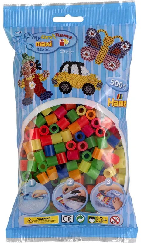 Hama Maxi koráliky neónové - 500 ks