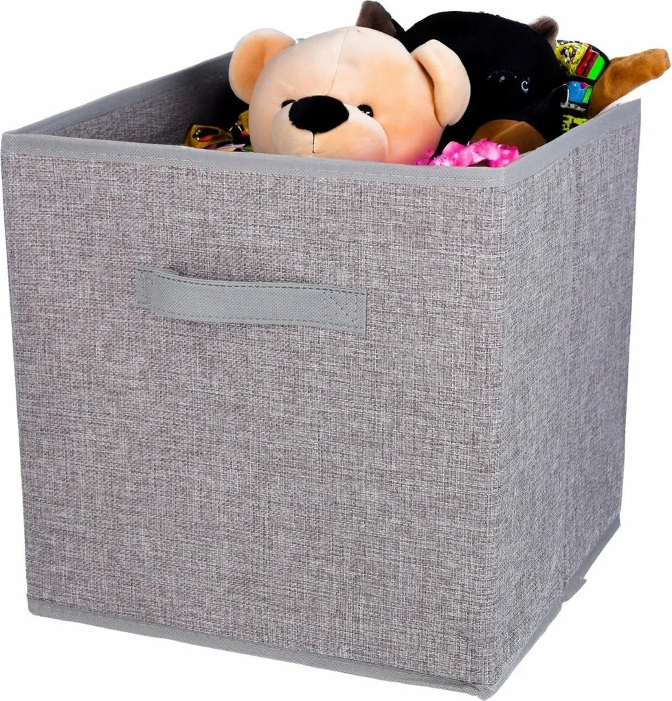 Textilný úložný box, 30 x 30 x 30 cm