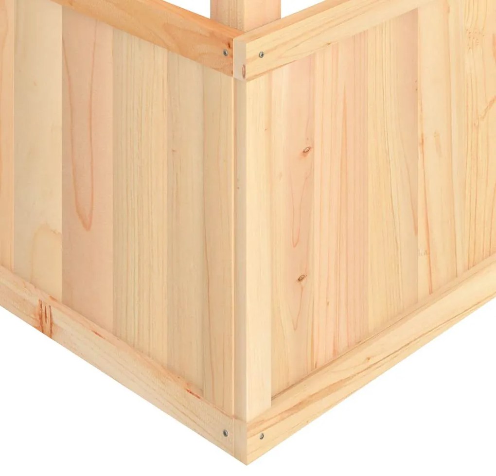 Vonkajšia súprava na hranie masívna jedľa