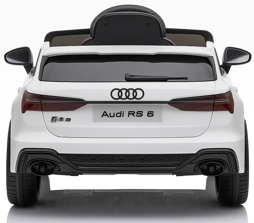 Elektrické autíčko Audi RS 6 biele