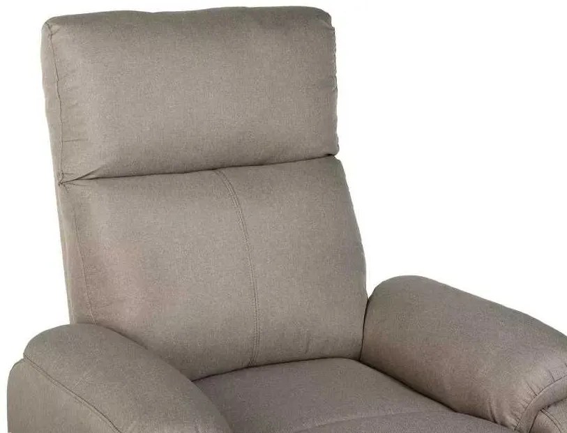 LuxuryForm DESIGN Televízne kreslo CARLOS s polohovaním - béžové