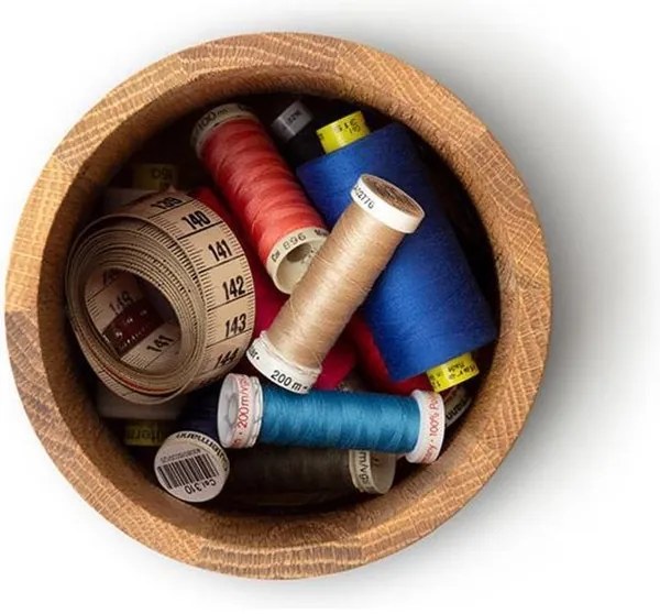 Continenta C4172 - Drevená dóza 13x16 cm dub