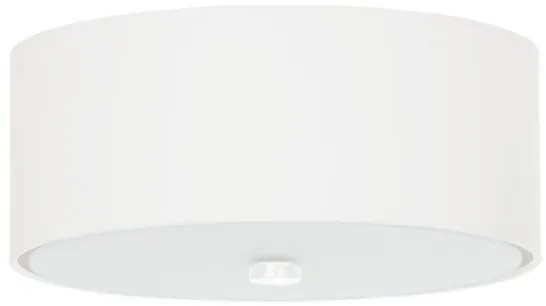 Sollux SL.0759 - Stropné svietidlo SKALA 3xE27/60W/230V pr. 30 cm biela