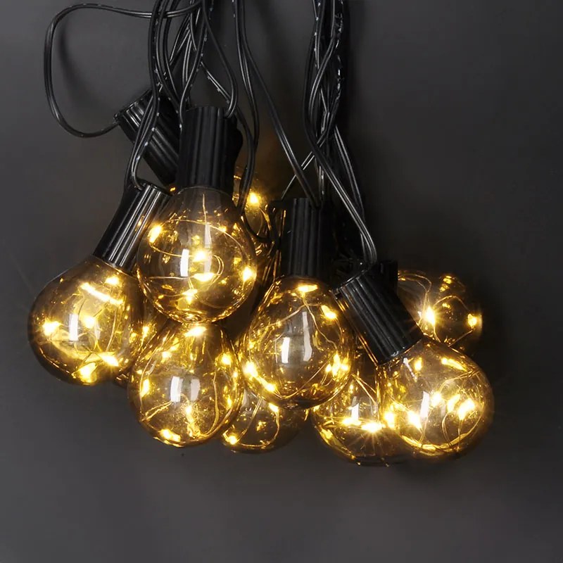 SOLIGHT Vonkajšia reťaz s 10 micro LED žiarovkami, 3m, 3xAA