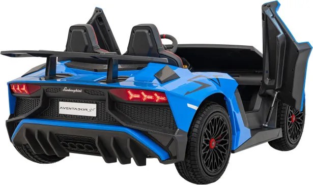 Detské elektrické autíčko Lamborghini Aventador SV 24 V modré