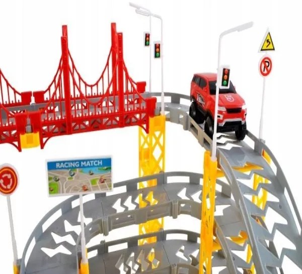 ISO 9434 Autodráha s dvoma autíčkami 236 dielikov