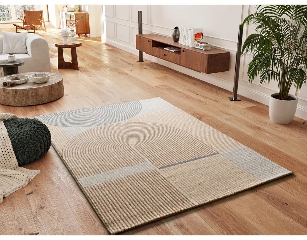 Béžový koberec 200x290 cm Garden – Universal