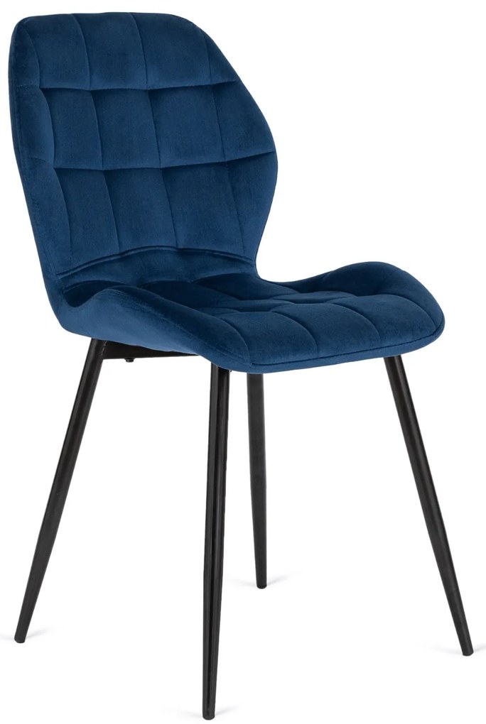 Lucky jedálenská stolička, tmavomodrá