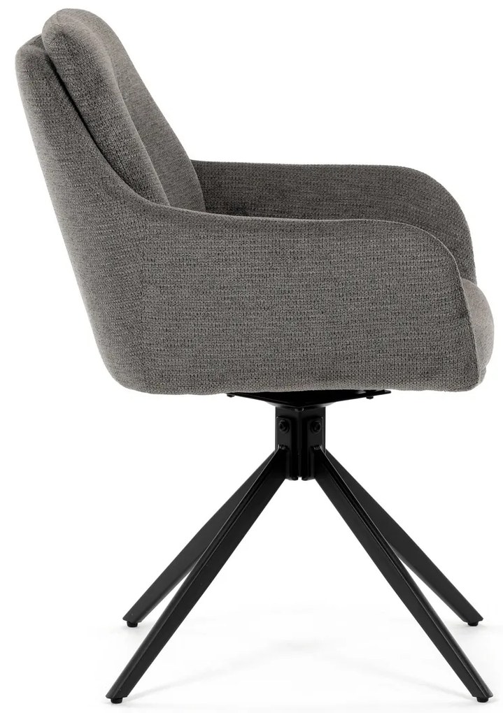 Sada jedálenských stoličiek s vratným mechanizmomDCH-P3174 GREY2, 2 ks