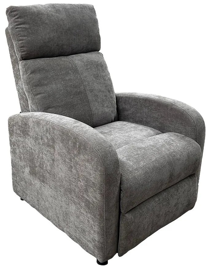 Kreslo Trier 12524 Holms 07 sivá