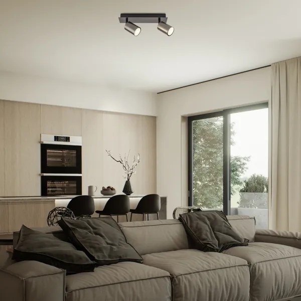 Rabalux 73072 - Bodové svietidlo GERHARD 2xGU10/15W/230V