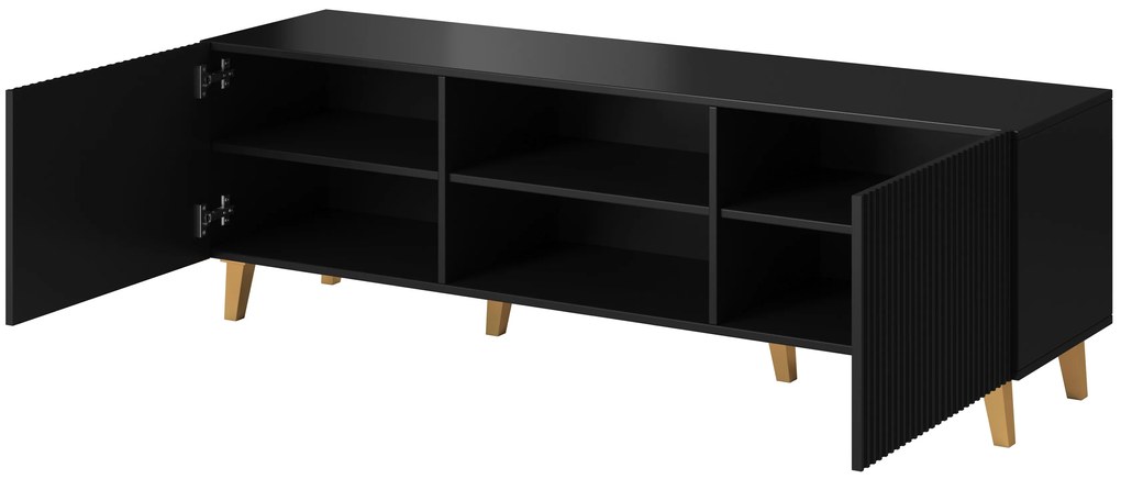 Cama Čierny TV stolík Pafos 2D