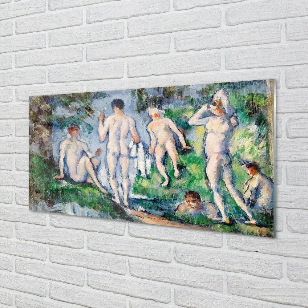 Obraz na skle art nahota 120x60 cm