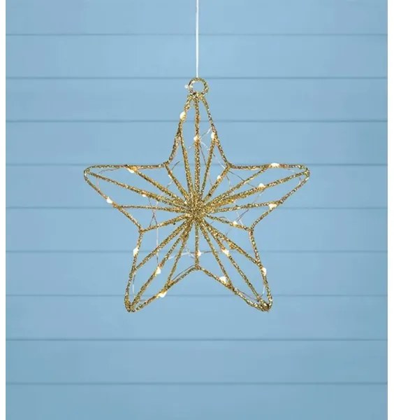 Markslöjd 703903 - LED Vianočná dekorácia ELISE LED/0,6W/230V zlatá