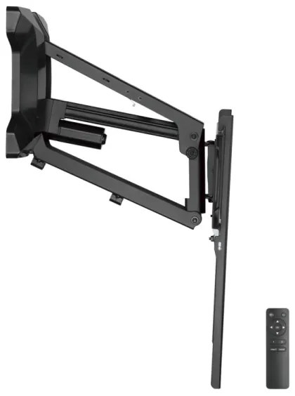 MK FLORIA MKF-21DM647-Nástenný držiak na TV s kĺbom 70" čierna +diaľkové ovládanie